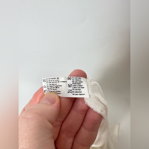 Maaji Long White Belted Button Down Top Coverup - Picture 6 of 6